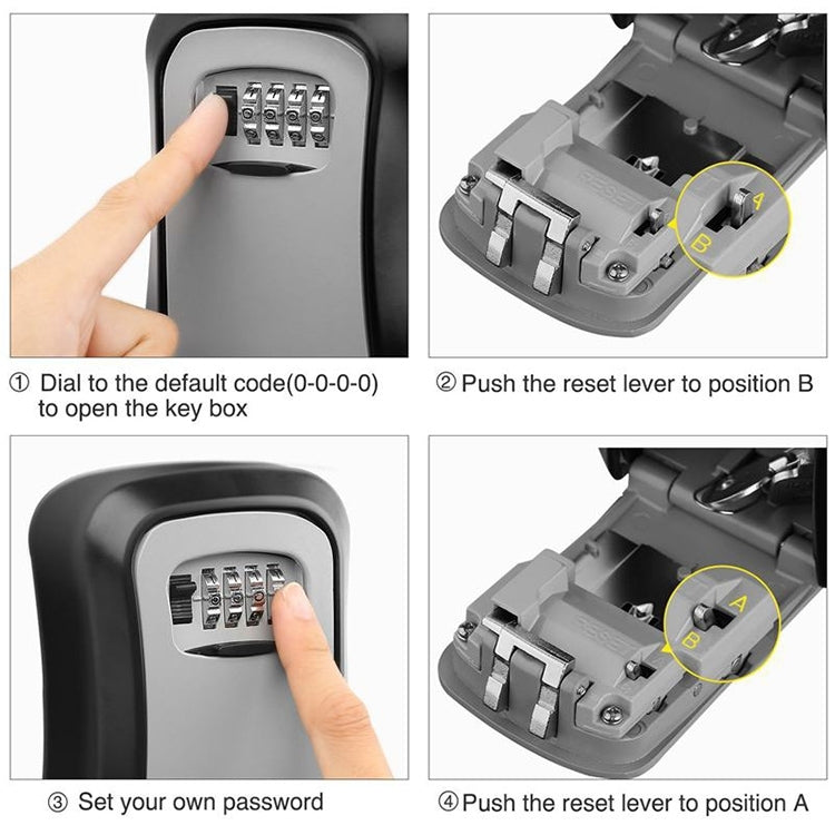 HG2 Arc Wall Mounted Password Key Box