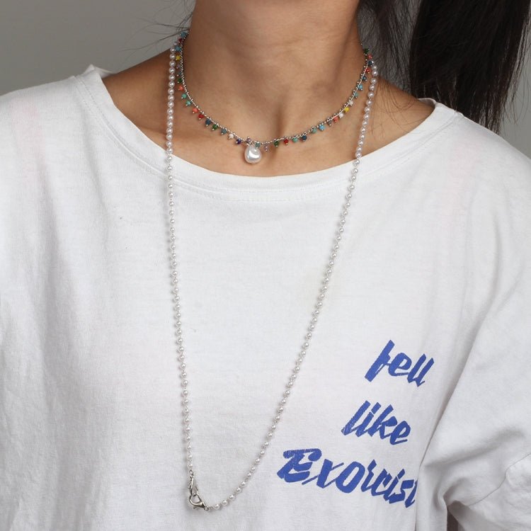 3 PCS Mask Lanyard Necklace Pearl Chain Glasses Chain