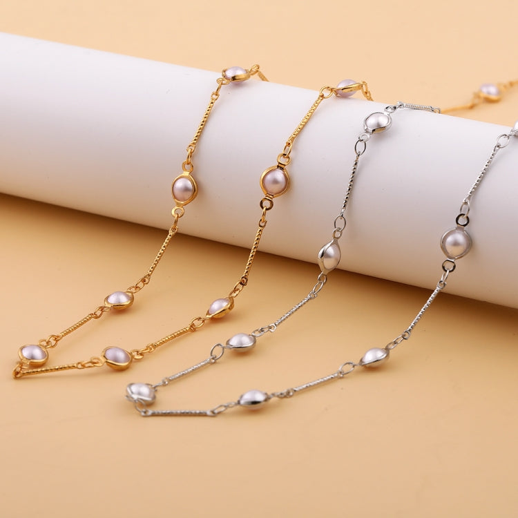 3 PCS Retro Handmade Pearl Multi-Purpose Anti-Lost Hanging Lanyard Mask Glasses Chain