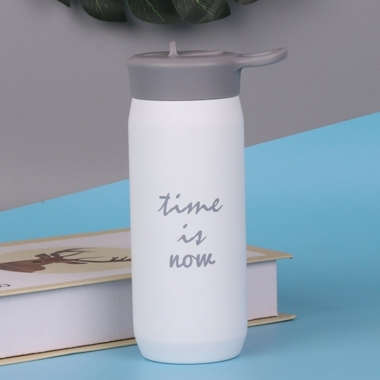 Children Portable Stainless Steel Vacuum Flask With Straw, Capacity: 300ml