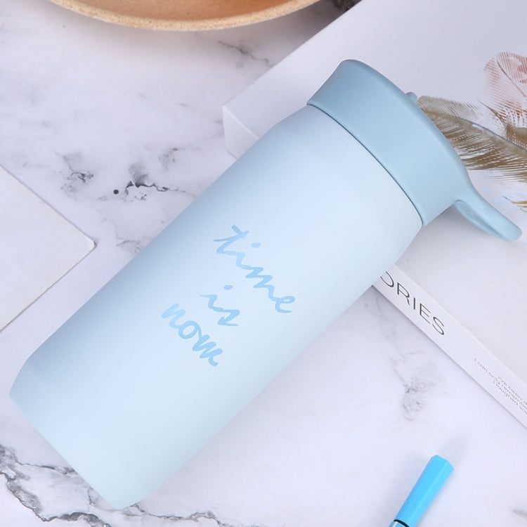 Children Portable Stainless Steel Vacuum Flask With Straw, Capacity: 300ml
