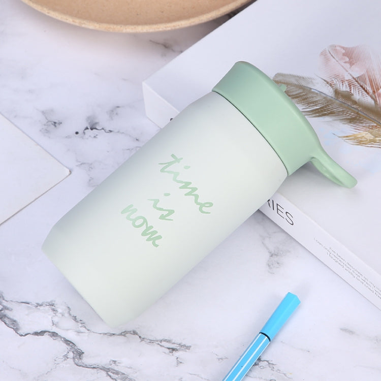 Children Portable Stainless Steel Vacuum Flask With Straw, Capacity: 360ml