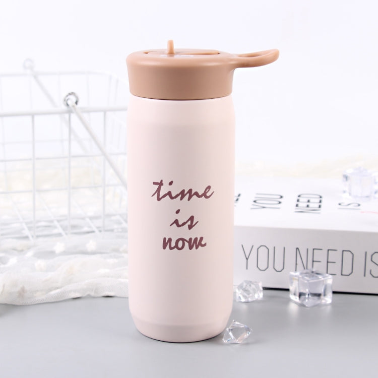Children Portable Stainless Steel Vacuum Flask With Straw, Capacity: 360ml