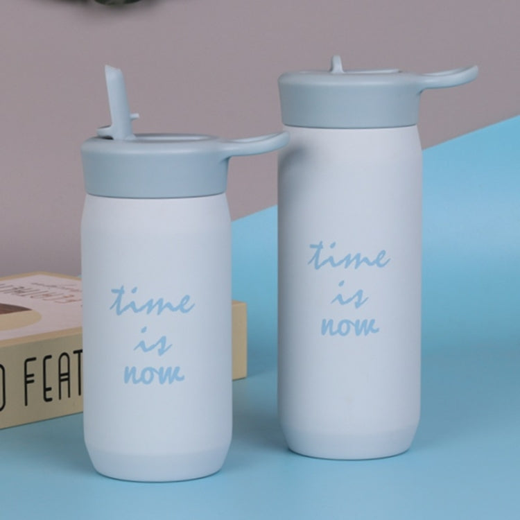 Children Portable Stainless Steel Vacuum Flask With Straw, Capacity: 360ml