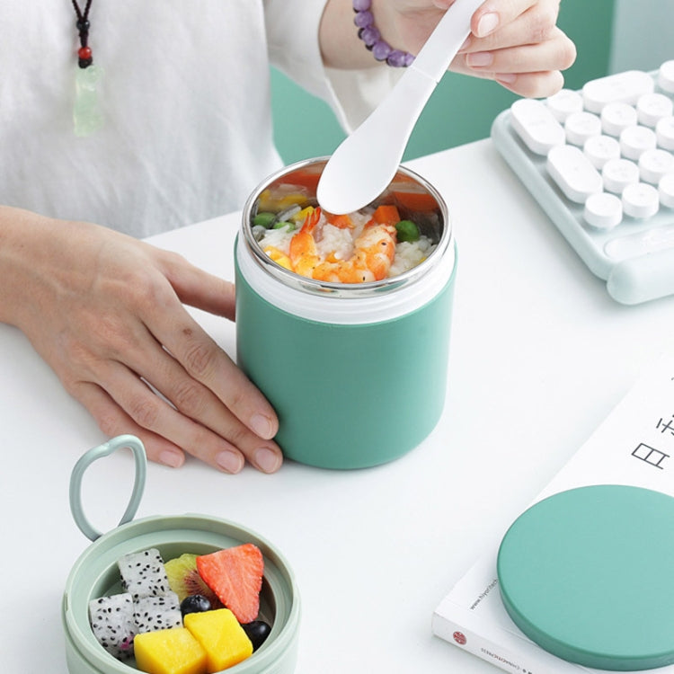 Stainless Steel Soup Cup Heat Preservation Sealing Leak-Proof Multifunctional Portable Student Lunch Box