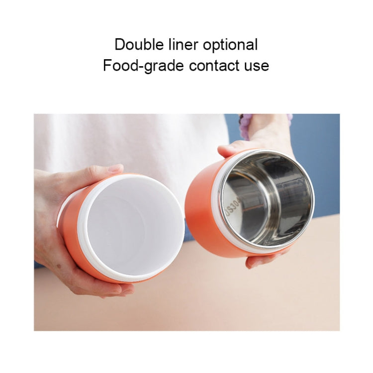 Stainless Steel Soup Cup Heat Preservation Sealing Leak-Proof Multifunctional Portable Student Lunch Box