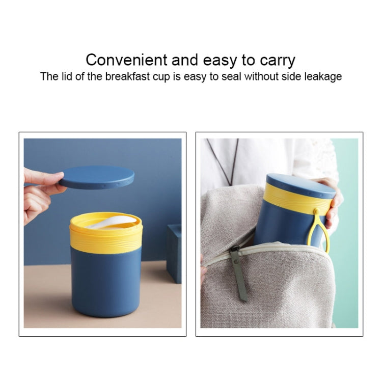 Stainless Steel Soup Cup Heat Preservation Sealing Leak-Proof Multifunctional Portable Student Lunch Box