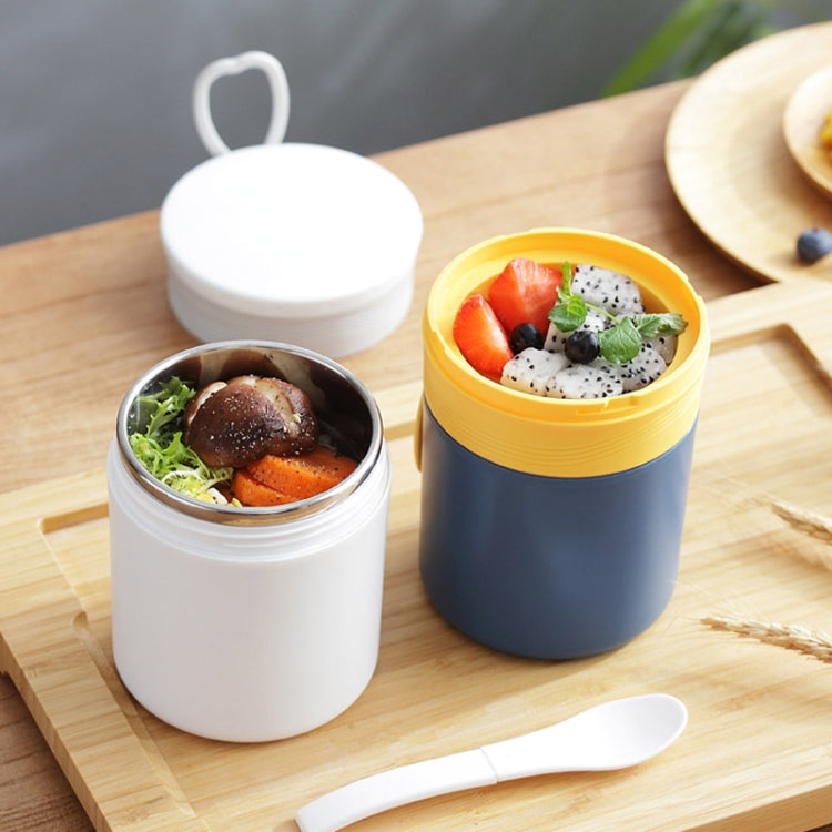 Stainless Steel Soup Cup Heat Preservation Sealing Leak-Proof Multifunctional Portable Student Lunch Box