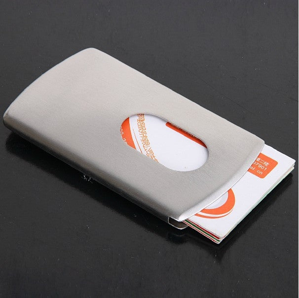 Metal Business Card Holder Business Stainless Steel Card Case