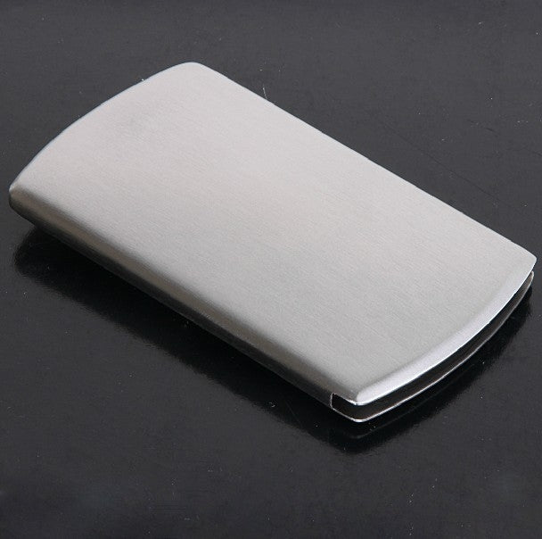 Metal Business Card Holder Business Stainless Steel Card Case