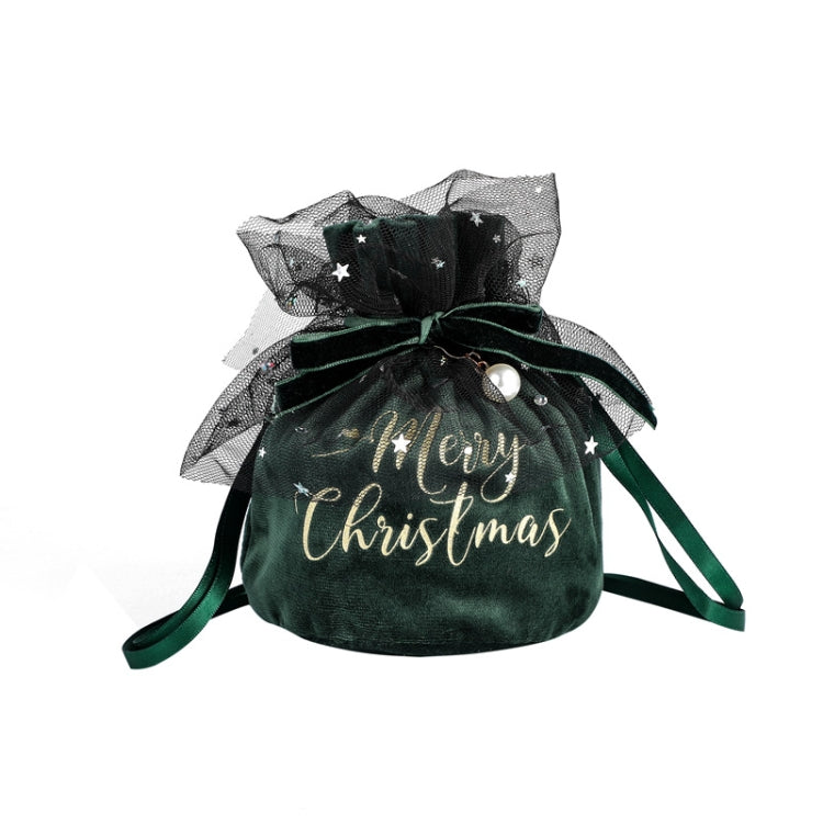 Christmas Velvet Peace Fruit Gift Bag Christmas Decoration Supplies Children Candy Gift Bag