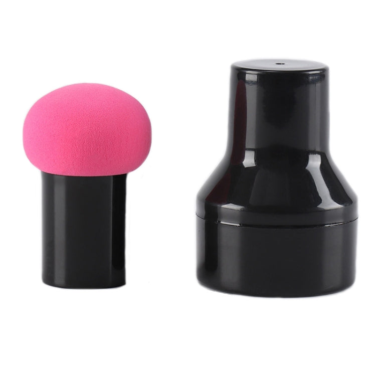 8 PCS Mushroom Head Puff Round Head Small Mushroom With Handle Puff Makeup Sponge Puff