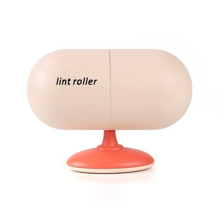 Capsule Tearable Cleaning Hair Removal Device Home Office Portable Hair Sticking Device, Specification: Sticking Device + 4 Roller