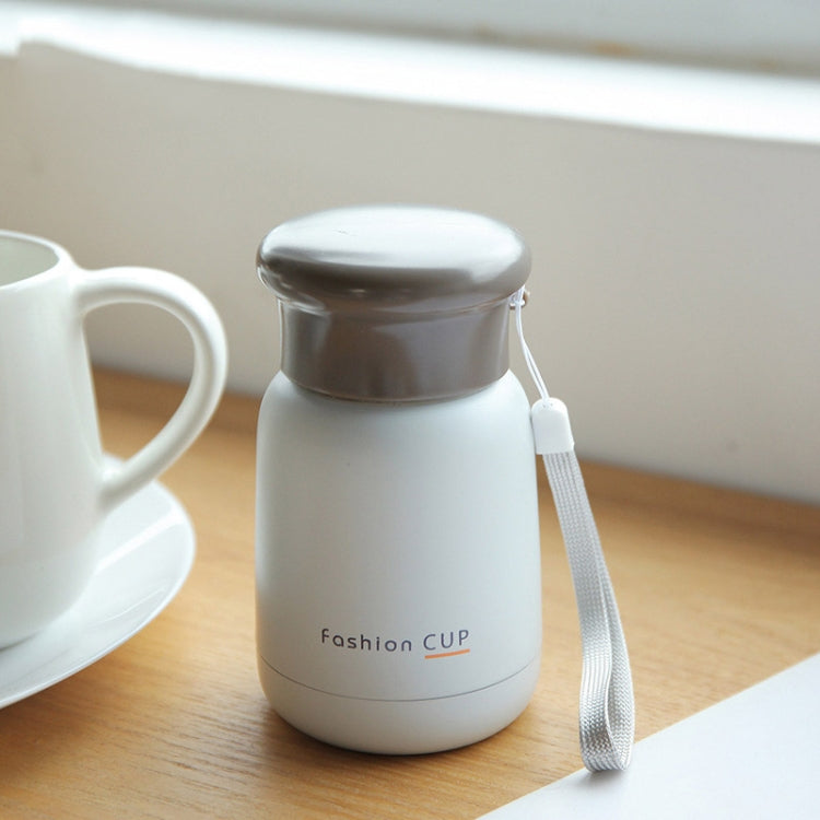 Stainless Steel Fashion Thermos Cup With Tea Drain Outdoor Portable Water Cup