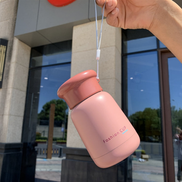 Stainless Steel Fashion Thermos Cup With Tea Drain Outdoor Portable Water Cup