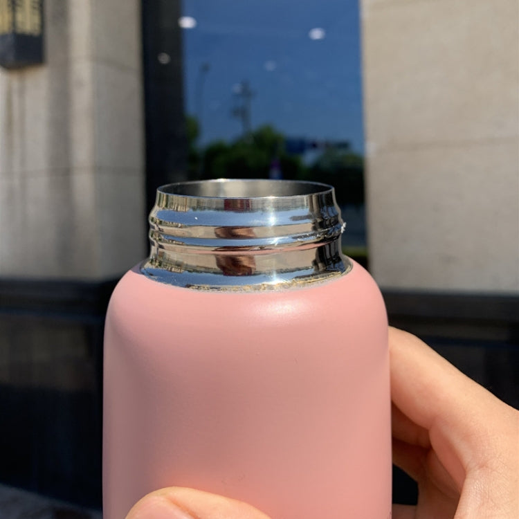 Stainless Steel Fashion Thermos Cup With Tea Drain Outdoor Portable Water Cup