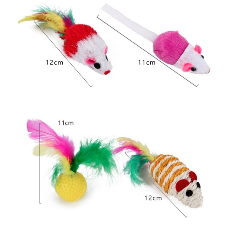21 In 1 Cat Channel Funny Cat Stick Supplies Pet Toy