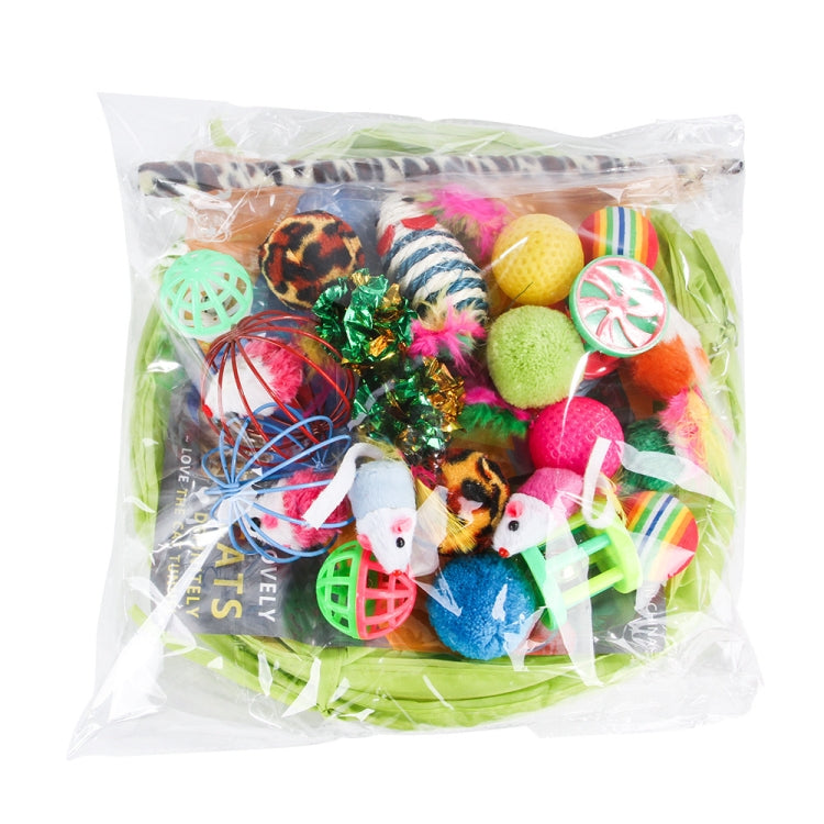 21 In 1 Cat Channel Funny Cat Stick Supplies Pet Toy