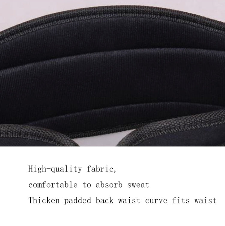 Fitness Squat Waist Protector Weightlifting Fitness Training Belt for Men, Size:L