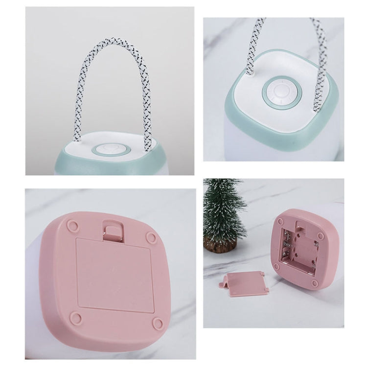 Portable Night Light Bedroom Baby Nursing Eye Protection Bedside Lamp, Style:Dry Battery