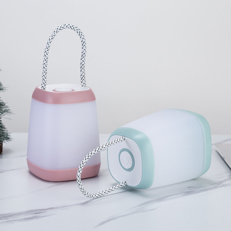 Portable Night Light Bedroom Baby Nursing Eye Protection Bedside Lamp, Style:Dry Battery