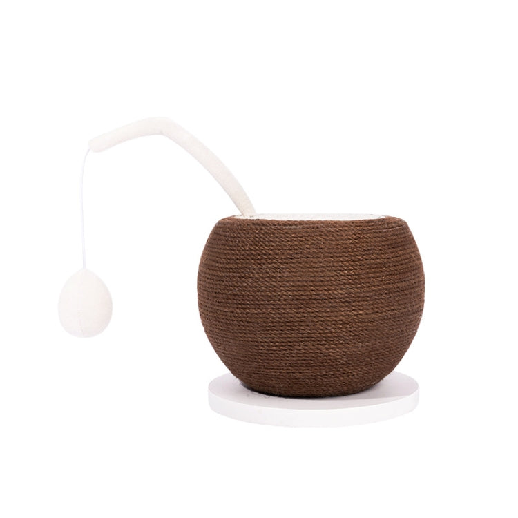 Sisal Non-Shrinking Coconut Cat Scratch Ball Claw Sharpener