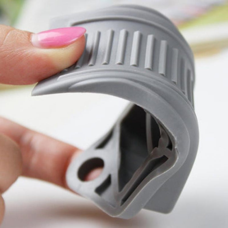2 PCS Anti-pinch Security Door Stopper Rubber Door Stops