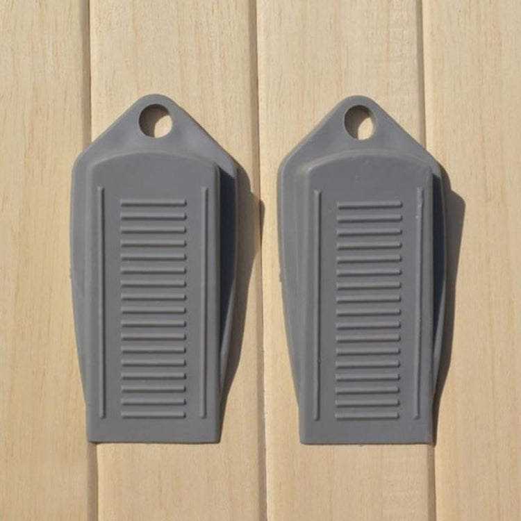 2 PCS Anti-pinch Security Door Stopper Rubber Door Stops