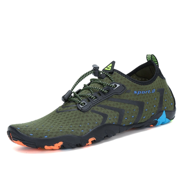 Breathable Beach Slippers Skin Quick-drying Beach Shoes Uutdoor Sports Diving Upstream Shoes for Men and Women, Shoe Size:35