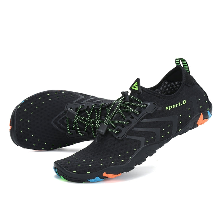 Breathable Beach Slippers Skin Quick-drying Beach Shoes Uutdoor Sports Diving Upstream Shoes for Men and Women, Shoe Size:35