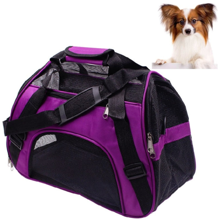 Portable Pet Backpack Dog Go Out Messenger Folding Bag Pet Supplies, Specification: Large