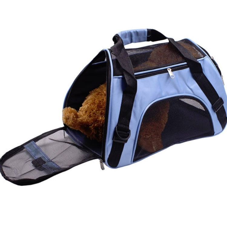 Portable Pet Backpack Dog Go Out Messenger Folding Bag Pet Supplies, Specification: Large
