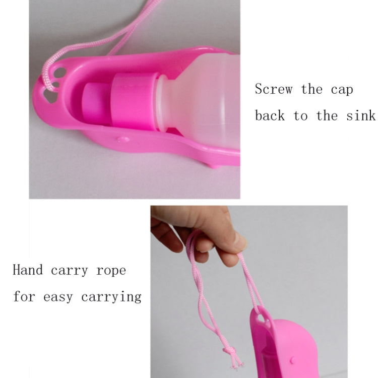 4 PCS Pet Drinking Fountains Drinking Cups Automatic Water Feeders, Random Color Delivery, Specification: 500ml