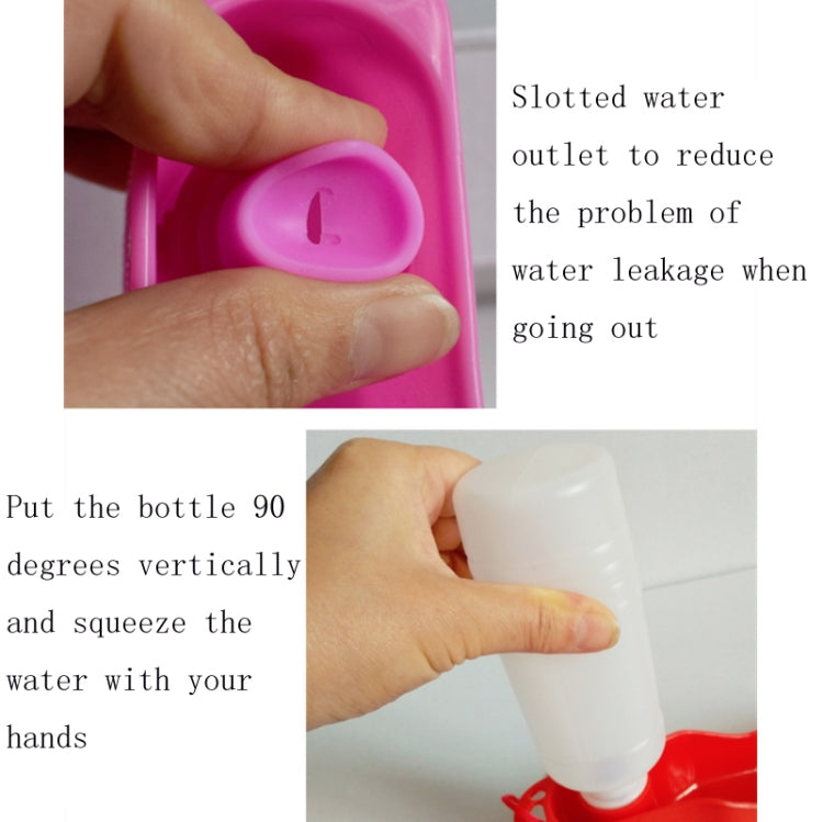 4 PCS Pet Drinking Fountains Drinking Cups Automatic Water Feeders, Random Color Delivery, Specification: 350ml