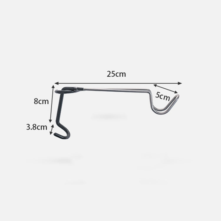 Outdoor Camping Light Stand Hook Portable Clip-Type Hook Camping Handy Clothespin Hook
