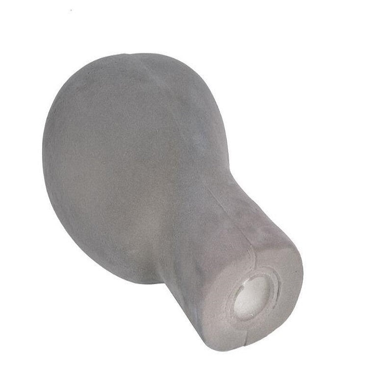 Foam Model Head Matching Base Wig Stand Practice Makeup Tool(Gray)