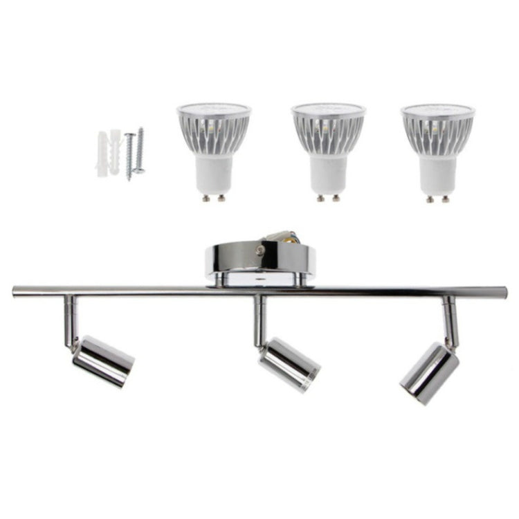 LED Chandelier Ceiling-mounted 9W Background Wall Adjustable Mirror Front Wall Light, Light color:White Light