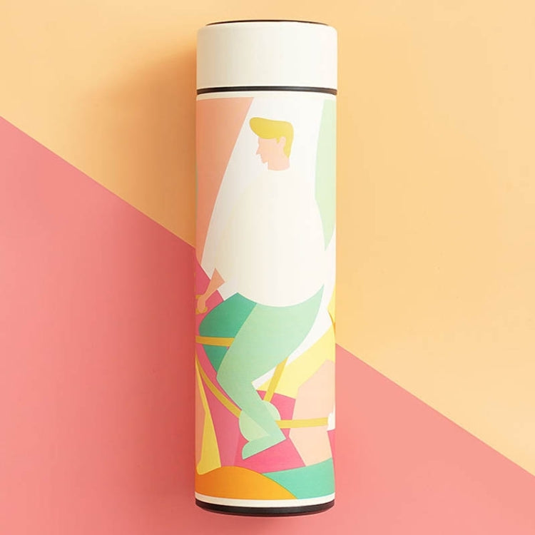 Macaroon Intelligent Temperature Measurement Stainless Steel Vacuum Flask Cup