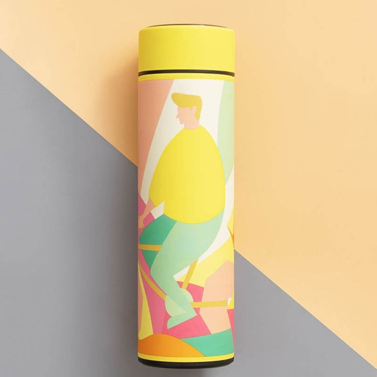 Macaroon Intelligent Temperature Measurement Stainless Steel Vacuum Flask Cup
