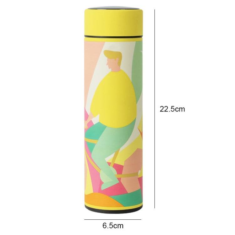 Macaroon Intelligent Temperature Measurement Stainless Steel Vacuum Flask Cup