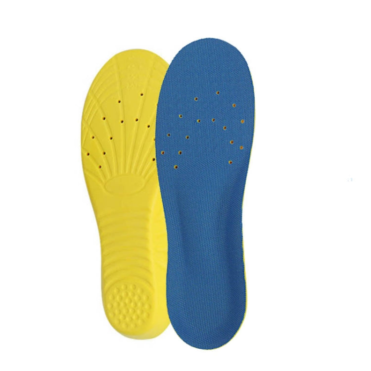 Shock Absorption Thickening Slow Rebound Soft and Comfortable Wicking Insole, Size:S