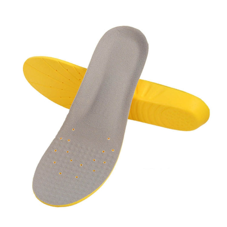 Shock Absorption Thickening Slow Rebound Soft and Comfortable Wicking Insole, Size:L