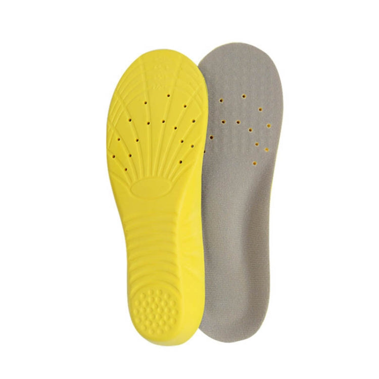 Shock Absorption Thickening Slow Rebound Soft and Comfortable Wicking Insole, Size:L
