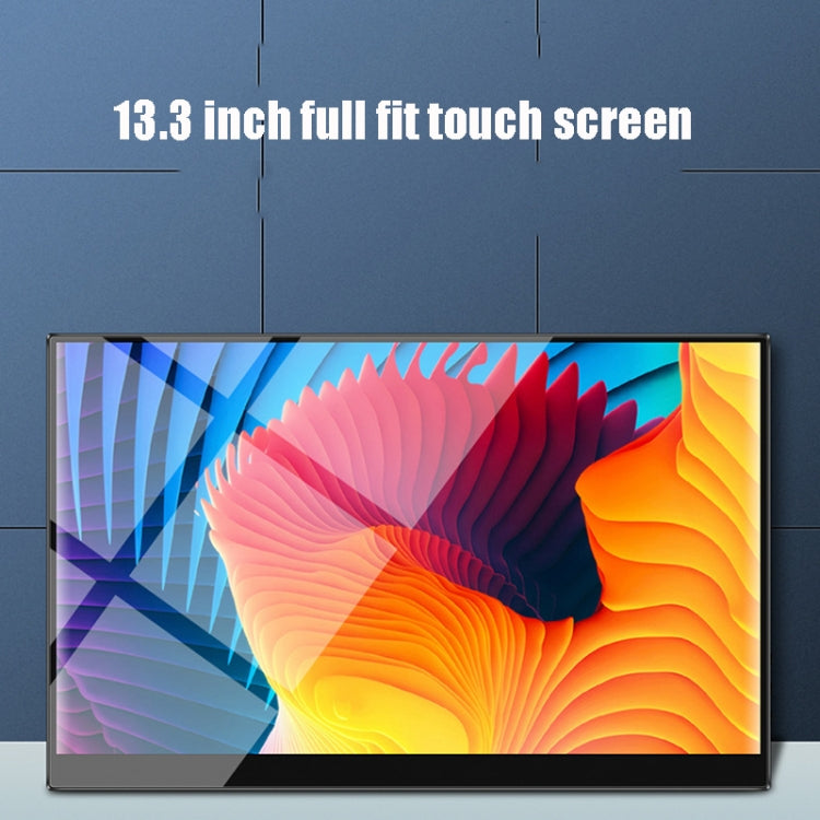 DQ12 13.3 inch LCD Monitor HDR Large Screen Computer Monitor, Specifications:1080P