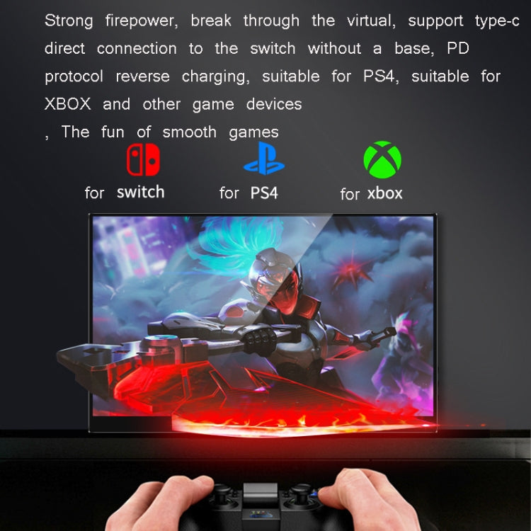 DQ12 13.3 inch LCD Monitor HDR Large Screen Computer Monitor, Specifications:1080P