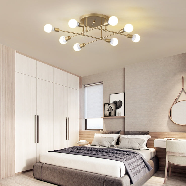 5W 6-Heads Modern LED Ceiling Chandelier Lighting Living Room Bedroom Creative Home Lighting, Emitting Color:White Light