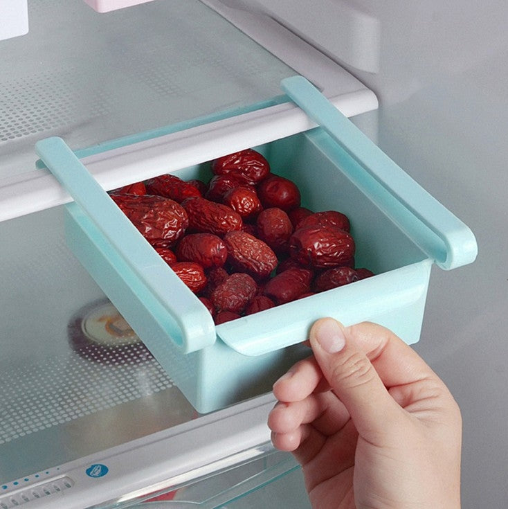 5 PCS Pull-Out Refrigerator Crisper Coffee Table Storage Box Drawer Rack