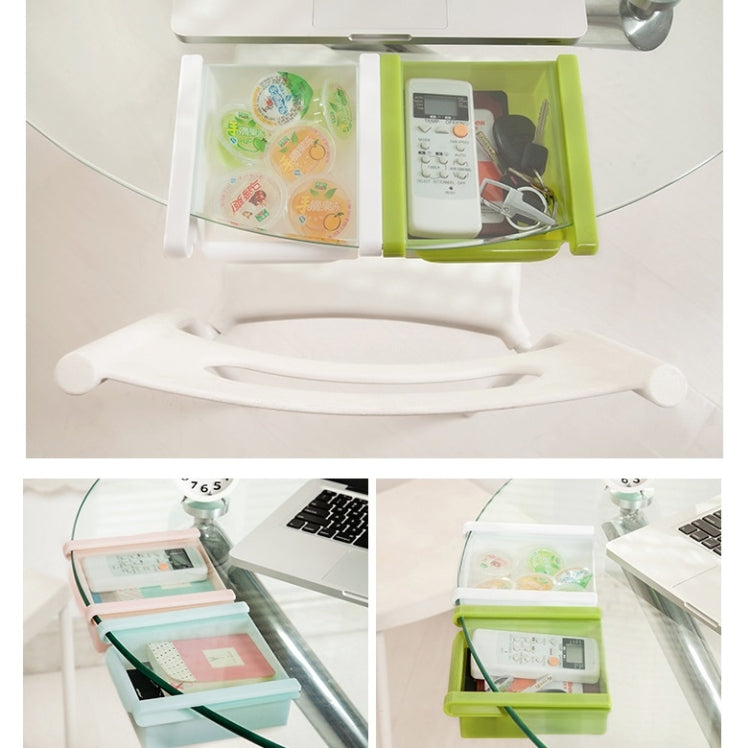 5 PCS Pull-Out Refrigerator Crisper Coffee Table Storage Box Drawer Rack