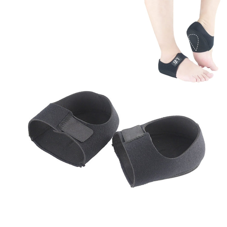 Heel Fatigue Shock Absorption And Warmth Gel Protective Cover, Size:S, Style:without Printing