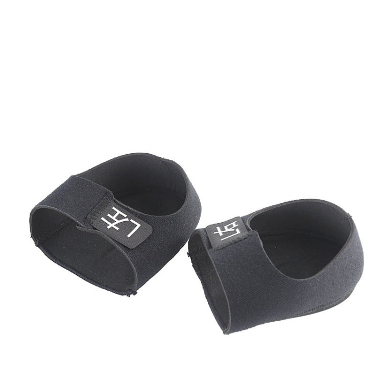Heel Fatigue Shock Absorption And Warmth Gel Protective Cover, Size:L, Style:with Printing